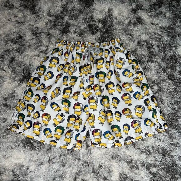 The Simpsons Cruce House Swim Shorts - Picture 1 of 8